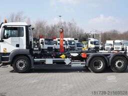 MAN TGS 26.440 6x2 E6/ Dalby hooklift 21 t