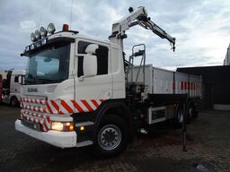 Scania P360 6X2 + HMF 1420 K2 + REMOTE + TIPPER + EURO 5