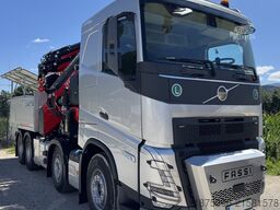 Volvo FH 500 Hiab Palfinger Fassi F1450-8 JIB-