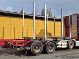 Volvo FH 750 8x4/ 2 lifted axles/ timber truck
