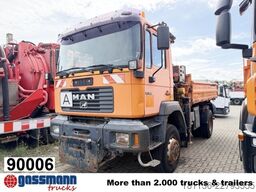 MAN 19.364/414 4x4 BB, Winterdienstausstattung, Kran