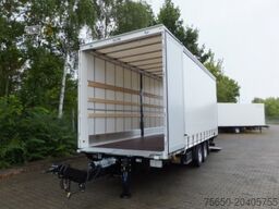 Möslein TPS 11 DL 7,30  neuer Planenanhänger, Ladebordwand + Durchladbar