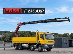 DAF CF 85.430 Pritsche 7,70 m + KRAN * 8x4!