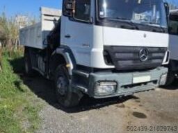 Mercedes-Benz Axor 1823 avec Grue auxiliaire HIAB XS