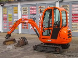 JCB 8018 Hydr. Grabenräumlöffel + 2x Tieflöf