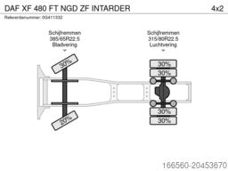 DAF XF 480 FT NGD ZF INTARDER