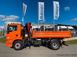 MAN TGM 15.320/BL/4x2/Meiller/Kipper/Kran/Nur 19 tkm