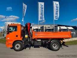MAN TGM 15.320/BL/4x2/Meiller/Kipper/Kran/Nur 19 tkm