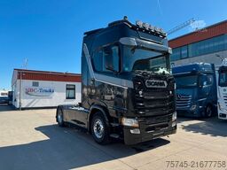 SCANIA S 500 * 2 X TANK  * ALCOA * LEDER * 1 HAND *HYDR