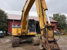 Komatsu PC228 Tracked Excavator with Hydraulic Grading Buc