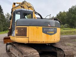 Komatsu PC228 Tracked Excavator with Hydraulic Grading Buc