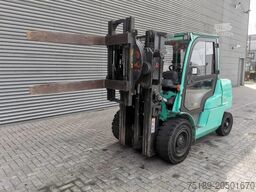 Mitsubishi FD 45 NT  Triplex  Diesel  1500 Hours!
