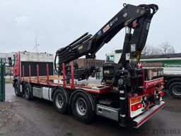 Scania R490 8x4 PRITSCHE + KRAN HIAB 377 E-4 HIPRO + J...