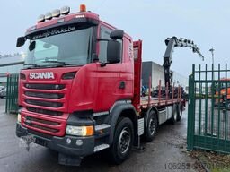 Scania R490 8x4 + CRANE HIAB 377 E-4 HIPRO + JIB 100 X...