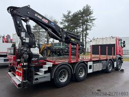 Scania R490 8x4 + CRANE HIAB 377 E-4 HIPRO + JIB 100 X...