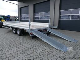 MÜLLER-MITTELTAL 11,9 to Tandemtieflader mit Auffahrrampen