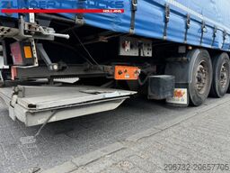 A&D 3 AS SCHUIFZEILEN TRAILER,LAADKLEP