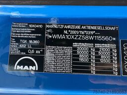 MAN TGS 18.360 + ISOLATION FABRIC INCL ENGINE + BDF...