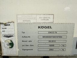 KÖGEL 745 BDF Brücke Edscha Schiebeplane InnenH 2,50m