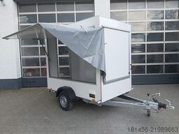 trailershop Event Trailer Infostand 2 Klappen 230Volt Licht