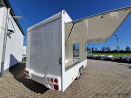 trailershop Aero Retro Verkaufsanhänger Leerwagen für diy Ausbau 420x200x230cm sofort