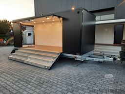trailershop Mobiler isolierter Verkauf Infostand
