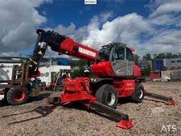 Manitou MRT 2150+ Rotating Telehandler – Jib, Pallet Forks