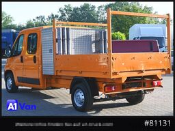 PEUGEOT Boxer Pritsche Doka, 7 Sitzer, Werkzeugkasten