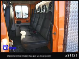 PEUGEOT Boxer Pritsche Doka, 7 Sitzer, Werkzeugkasten