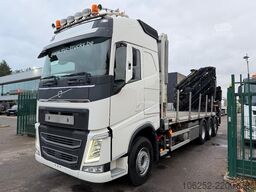 Volvo FH 420 8x4 TRIDEM PRITSCHE + 31m! KRAN HIAB 858...