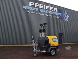 Torre faro Atlas Copco Hilight H6+ Valid inspection, Max Boom Height 8m,