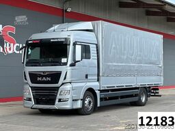 Autocarro con pianale e telone MAN TGX 18.430 4x2 LL Plane & EDSCHA/RETARDER/NAVI/