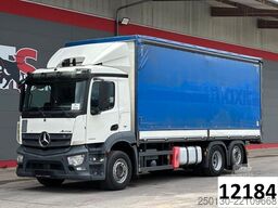 Autocarro con pianale e telone MERCEDES-BENZ Antos 2532 6x2 BL Plane/Staplermitnahme/ACC/LDW
