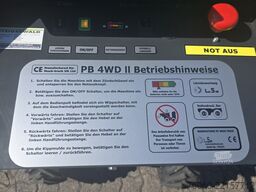 Power Barrow II 4WD Elektrische Schubkarre