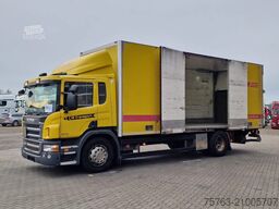 Scania P280 Box with sidedoors - Loadlift - Full air s...
