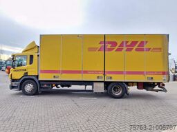 Scania P280 Box with sidedoors - Loadlift - Full air s...