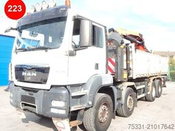 MAN TGS 41 440 8X4  PALFINGER  PK34002 SH + TIPPER