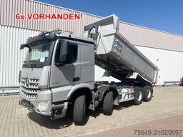 Mercedes-Benz Arocs 3251 LK 8x4/4 Arocs 3251 LK 8x4/4, Retarder, Stahlmulde ca. 15m³, hydr. Heckklappe