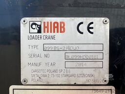 Mercedes-Benz Atego 1624/27 4x2 Atego 1624/27 4x2, Heckkran Hiab 099 BS-2 HiDuo, Funk, 2x AHK