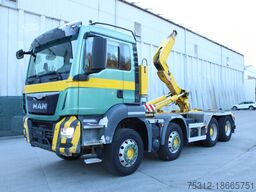 MAN TGS35.400  E6 8x4 Pritarder Hiab Alu Felgen
