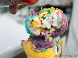 Sven’s ital. Eisfahrräder Eisfahrrad Modell B2, blau/weiß