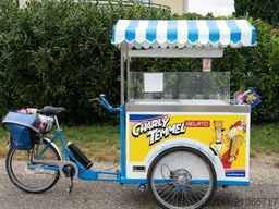 Sven’s ital. Eisfahrräder Eisfahrrad Modell B2, blau/weiß