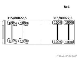 MAN TGS 35.420 * ABROLLKIPPER * 8x4 * TOPZUSTAND