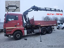 MAN TGS 26.480 6x4 BB TGS 26.480 6x4 BB, Kran Hiab 244 E-5 Hiduo, Funk, 16,7m-700kg