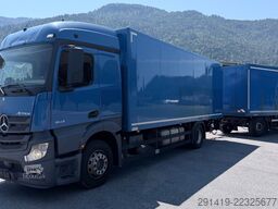 MERCEDES-BENZ Actros 1843 Koffer mit Anhänger Lbw Bj 2015