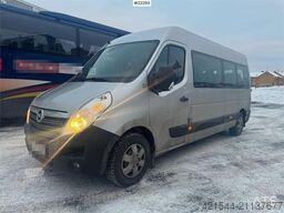 Opel Movano minibus – 17 seats (only approx. 99,000 km)