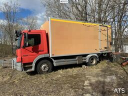 Mercedes-Benz Atego box truck w/ insulated cabinet and interior