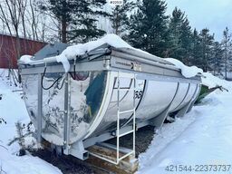  Asfaltbalje m/ hydraulisk kapell