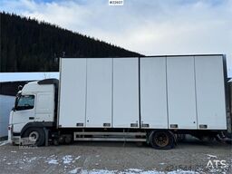 Volvo FM9 340 4x2 box truck with full side opening and t