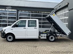 VW Transporter 2.0 TDI L2H1 DC Kipper open laadbak...